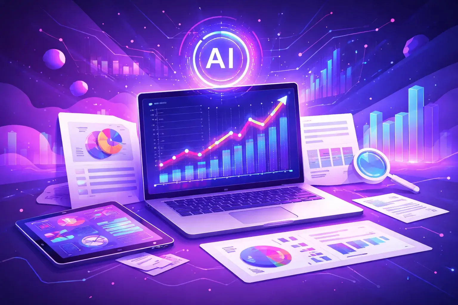 How to Create Predictive Business Reports with AI